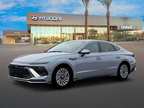 Blue 2026 Hyundai SONATA Hybrid Limited