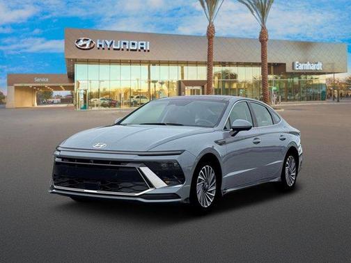 Blue 2026 Hyundai SONATA Hybrid Limited