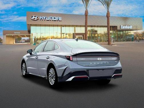 Blue 2026 Hyundai SONATA Hybrid Limited