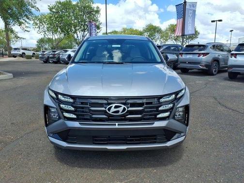 Shimmering Silver 2026 Hyundai TUCSON Hybrid Blue SE