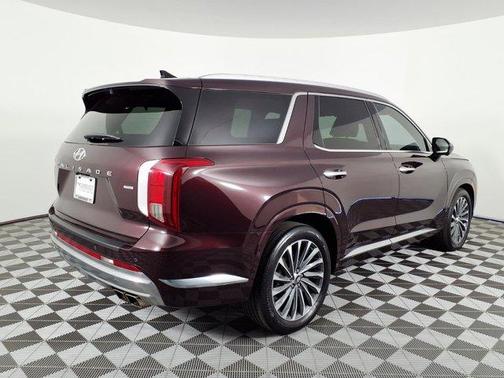 Burgundy 2024 Hyundai PALISADE Calligraphy