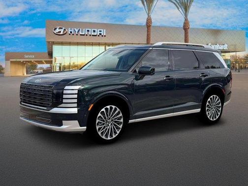 Emerald Pearl 2026 Hyundai Palisade Hybrid Calligraphy