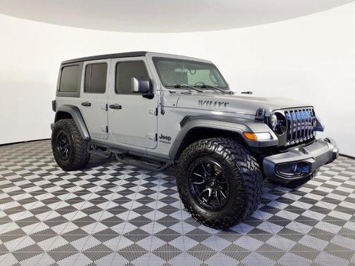 Sting Gray Clearcoat 2021 Jeep Wrangler Unlimited Sport