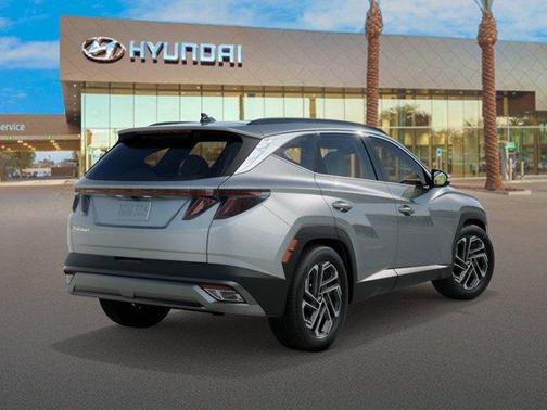 Shimmering Silver 2026 Hyundai TUCSON Limited