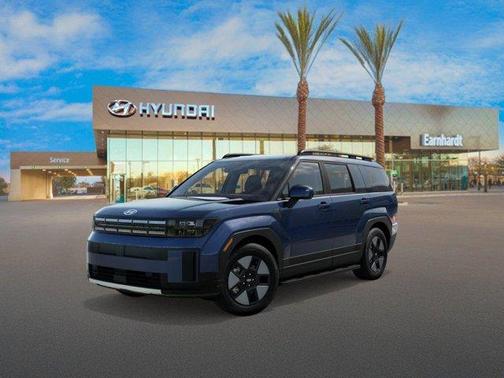 Atlantic Blue 2026 Hyundai SANTA FE HEV SEL