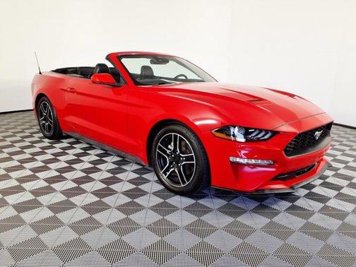 Red Metallic 2023 Ford Mustang I4CV