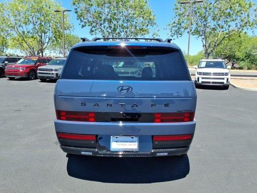 Atlantic Blue 2026 Hyundai SANTA FE HEV Calligraphy
