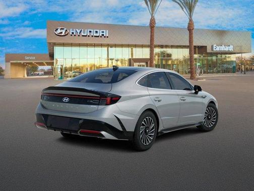 Silver 2026 Hyundai SONATA Hybrid Limited