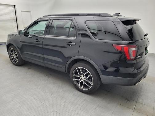 Shadow Black 2017 Ford Explorer sport