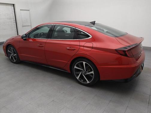 Calypso Red 2021 Hyundai SONATA SEL Plus