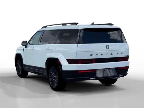 Serenity White 2026 Hyundai SANTA FE HEV Calligraphy