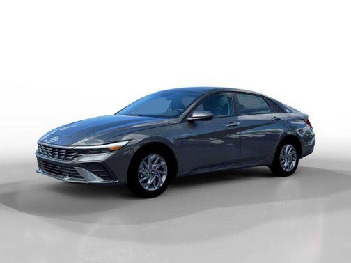 Amazon Gray 2026 Hyundai ELANTRA HEV Blue