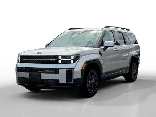 Shimmering Silver 2026 Hyundai SANTA FE HEV Calligraphy