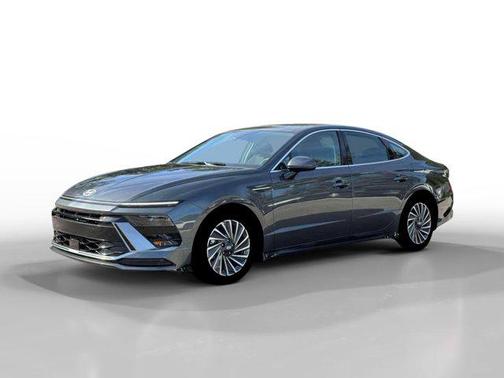 Portofino Gray 2026 Hyundai SONATA Hybrid SE