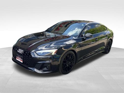 Mythos Black Metallic 2021 Audi A5 Sportback 45 S Line Premium Plus
