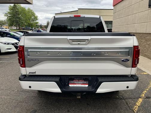 White Platinum Metallic Tri-Coat 2016 Ford F-150 XL