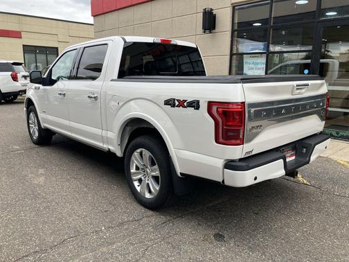 White Platinum Metallic Tri-Coat 2016 Ford F-150 XL