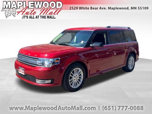 Ruby Red Metallic Tinted 2013 Ford Flex SEL