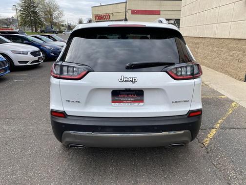 Bright White Clearcoat 2019 Jeep Cherokee Limited