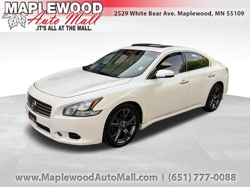 Pearl White 2014 Nissan Maxima SV