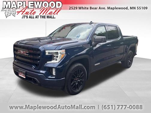 Pacific Blue Metallic 2022 GMC Sierra 1500 Elevation