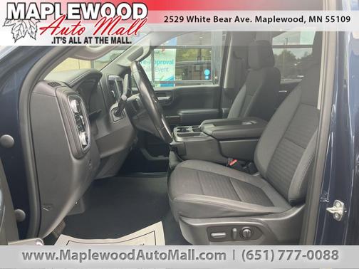 Pacific Blue Metallic 2022 GMC Sierra 1500 Elevation