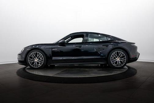 Jet Black Metallic 2026 Porsche Taycan 4