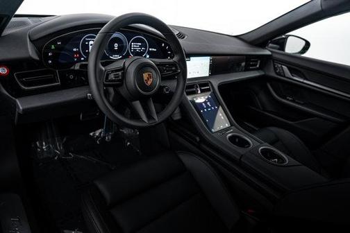 Jet Black Metallic 2026 Porsche Taycan 4