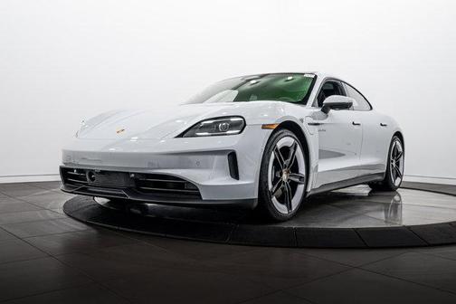 Ice Grey Metallic 2026 Porsche Taycan 4