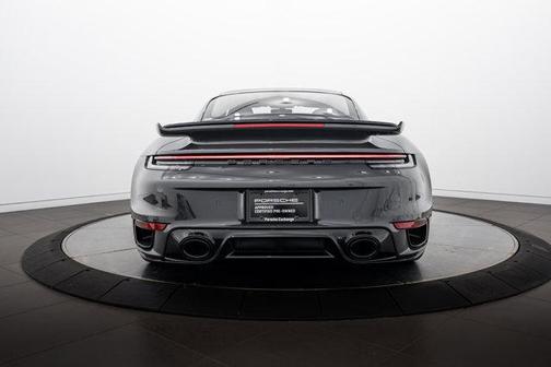 Gray / Black 2025 Porsche 911 Turbo S