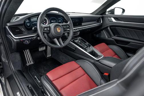 Gray / Black 2025 Porsche 911 Turbo S