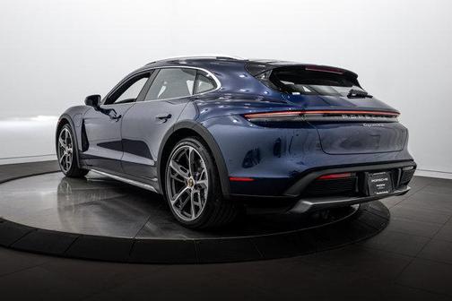 Gentian Blue Metallic 2024 Porsche Taycan 4S