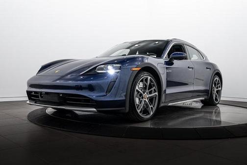 Gentian Blue Metallic 2024 Porsche Taycan 4S