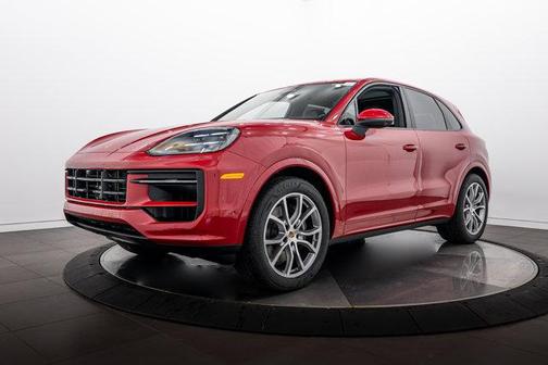 Carmine Red 2026 Porsche Cayenne Base