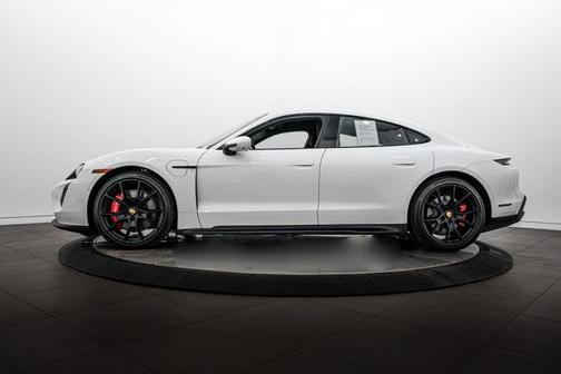 White 2023 Porsche Taycan GTS