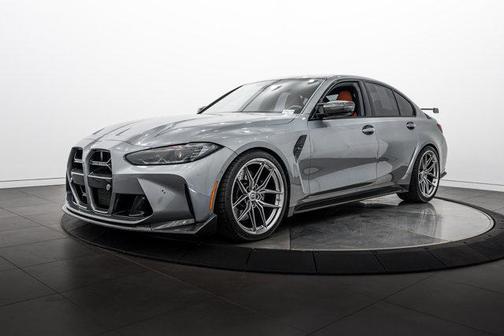 Skyscraper Gray Metallic 2023 BMW M3 Competition xDrive