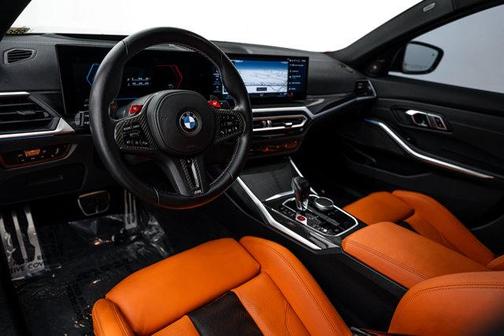 Skyscraper Gray Metallic 2023 BMW M3 Competition xDrive