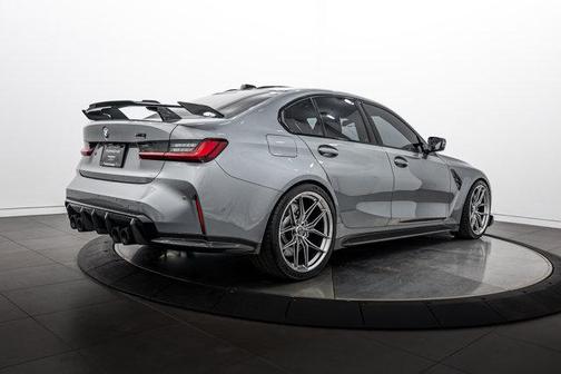 Skyscraper Gray Metallic 2023 BMW M3 Competition xDrive
