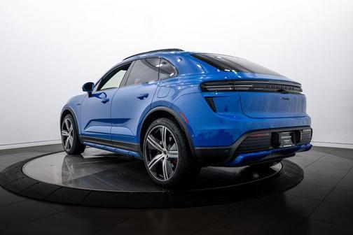 Blue 2026 Porsche Macan Turbo