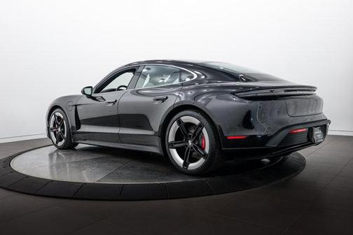 Jet Black Metallic 2025 Porsche Taycan 4S
