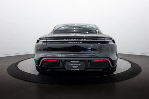 Jet Black Metallic 2025 Porsche Taycan 4S