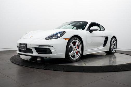 White 2018 Porsche 718 Cayman S