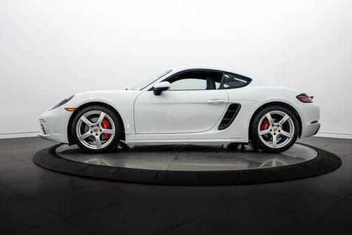 White 2018 Porsche 718 Cayman S