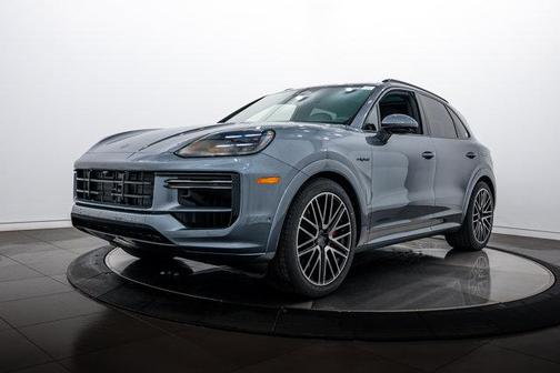 Gray Metallic 2026 Porsche Cayenne Turbo SUV