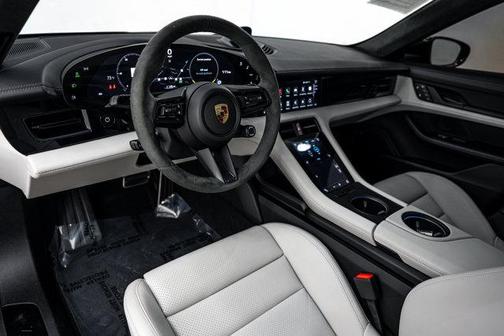 Black 2024 Porsche Taycan GTS