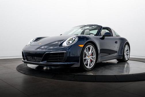Night Blue Metallic 2018 Porsche 911 Targa 4S