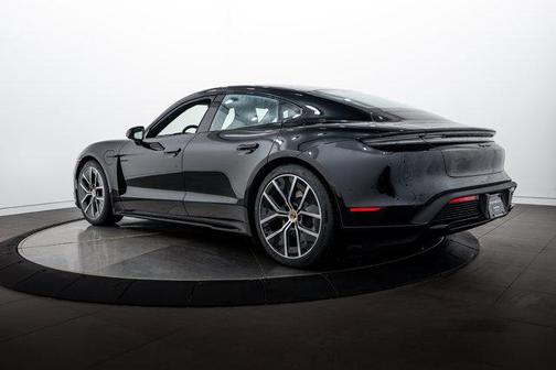 Jet Black Metallic 2026 Porsche Taycan 4