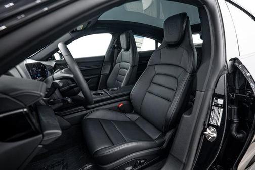Jet Black Metallic 2026 Porsche Taycan 4