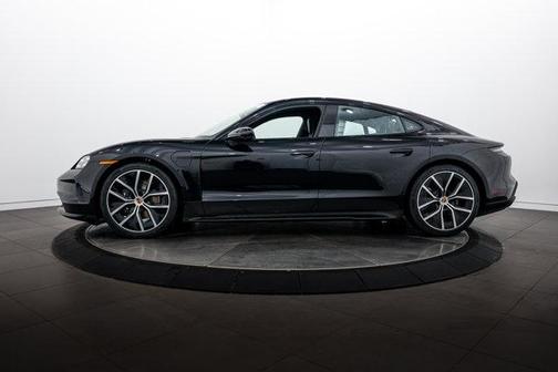 Jet Black Metallic 2026 Porsche Taycan 4