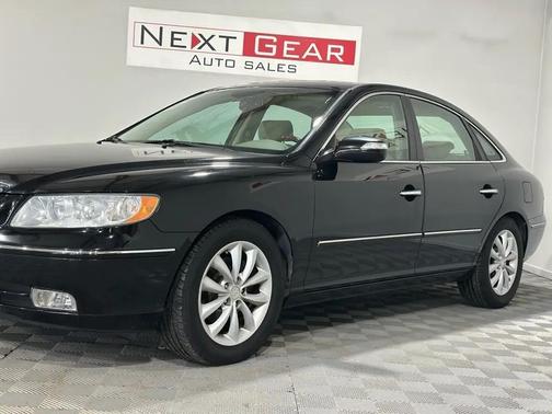 Ebony Black 2008 Hyundai Azera Limited